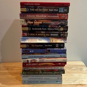 Bundle of 18 Romance Novel Books